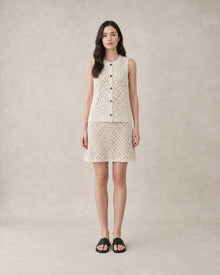 Openwork Knit Tank