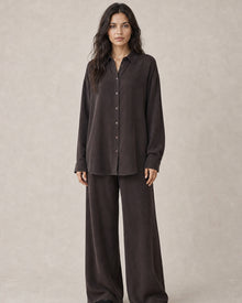Japanese Cupro Relaxed-Fit Shirt