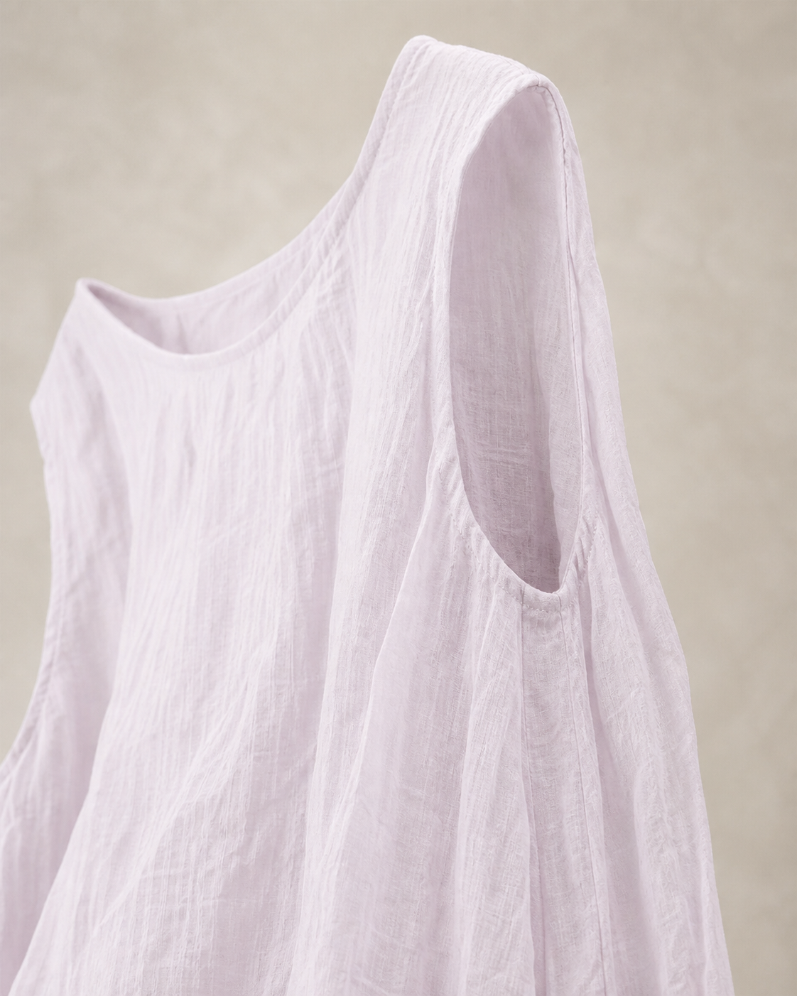 Crinkle Jersey Tank Top