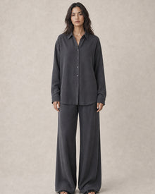 Japanese Cupro Relaxed-Fit Shirt