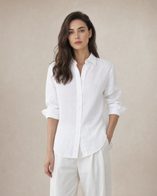Linen Long-Sleeve Shirt