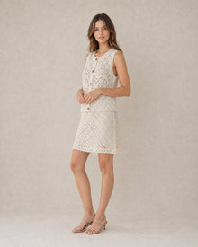Crochet A-Line Skirt