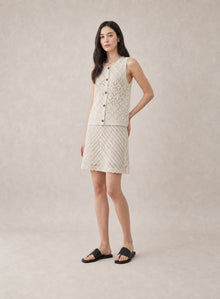 Openwork Knit Tank