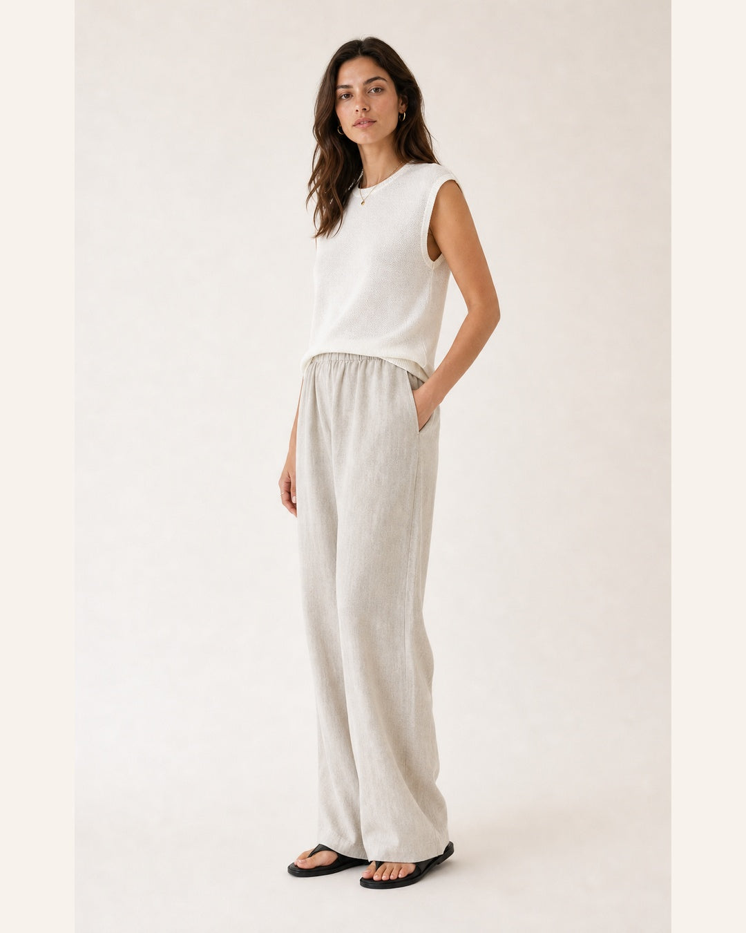 Linen Relaxed Trousers