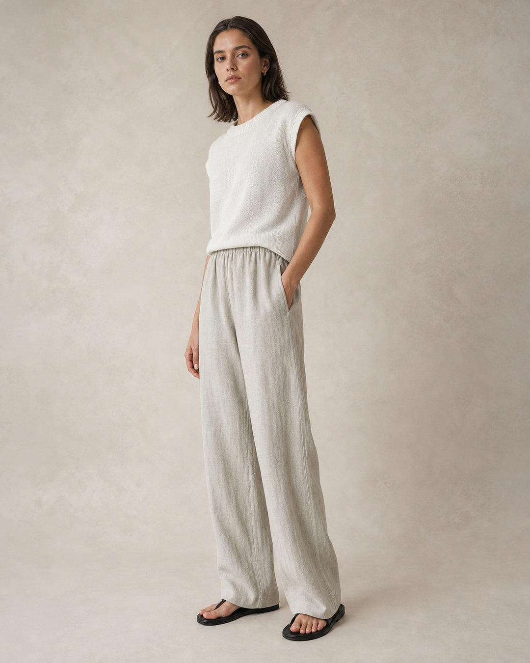 Linen Relaxed Trousers