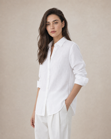 Linen Long-Sleeve Shirt