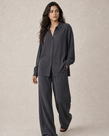 Japanese Cupro Relaxed-Fit Shirt