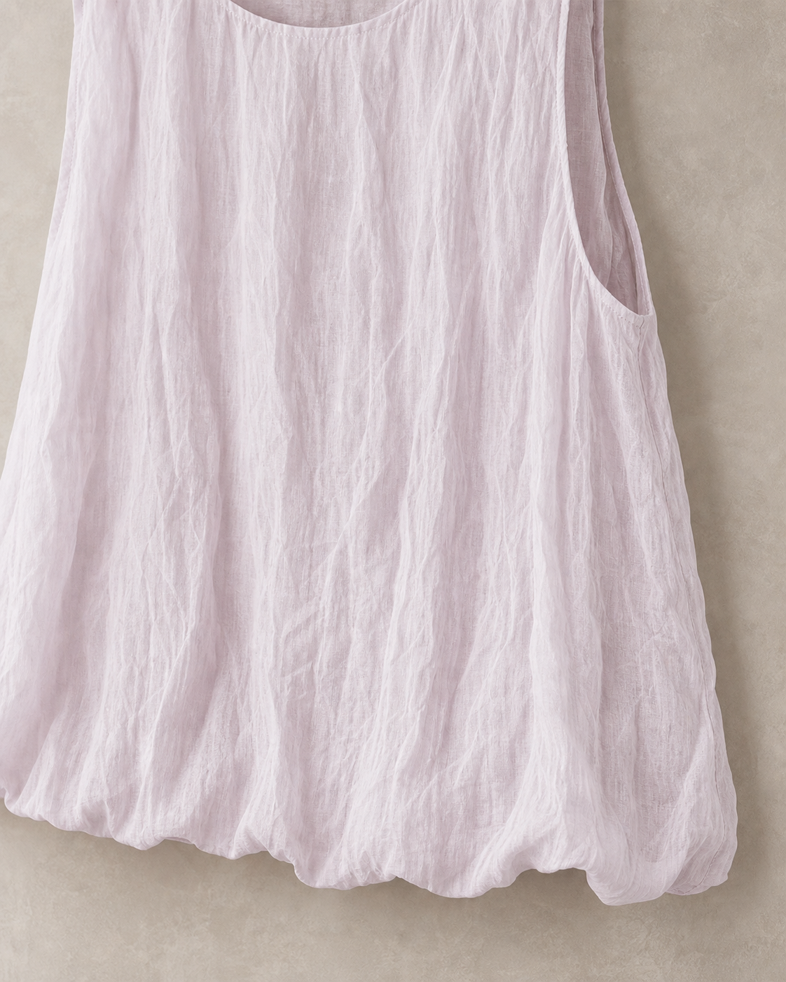 Crinkle Jersey Tank Top
