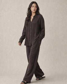 Japanese Cupro Relaxed-Fit Shirt