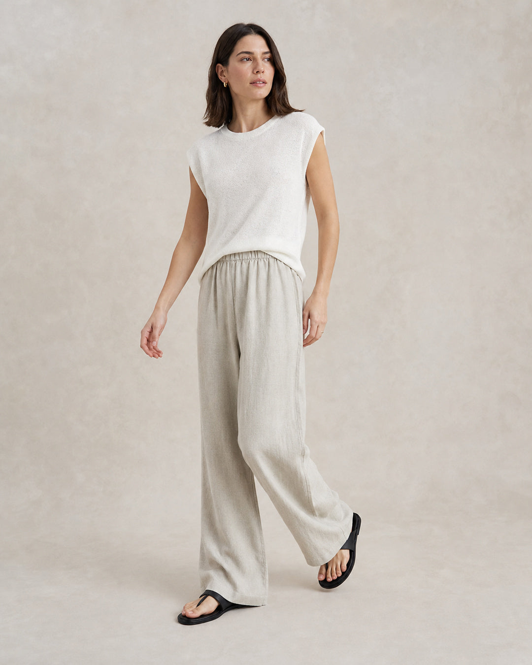 Linen Relaxed Trousers