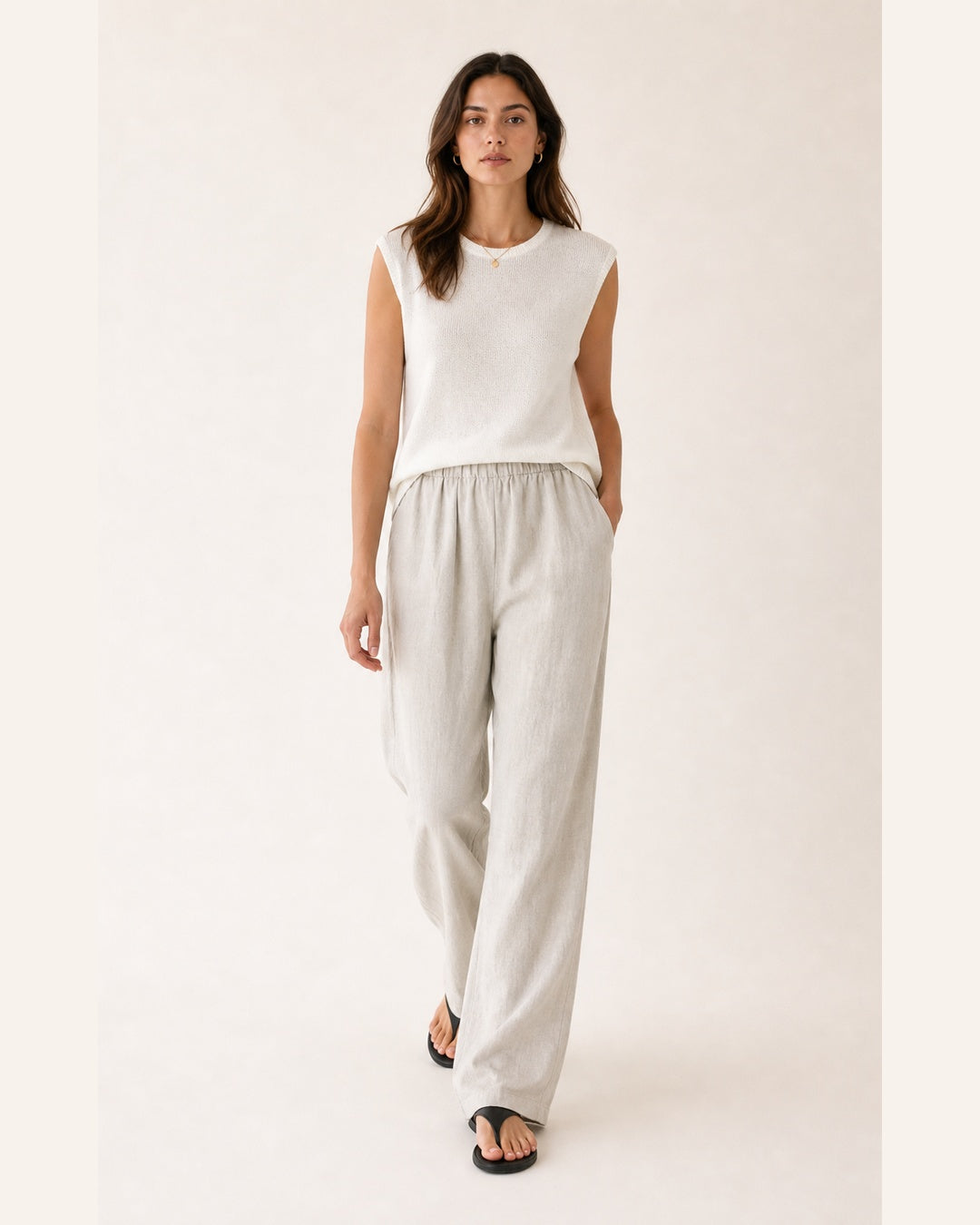 Linen Relaxed Trousers