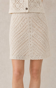 Crochet A-Line Skirt