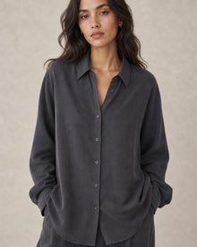 Japanese Cupro Relaxed-Fit Shirt