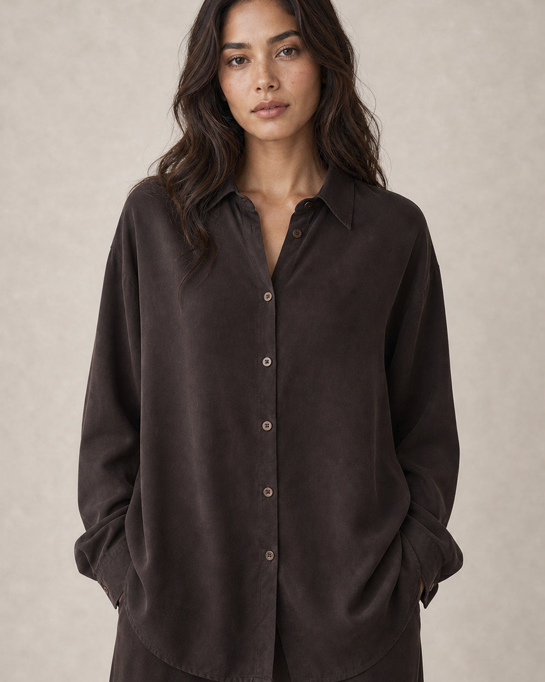 Japanese Cupro Relaxed-Fit Shirt