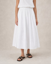 Cotton A-Line Maxi Skirt - product view 5