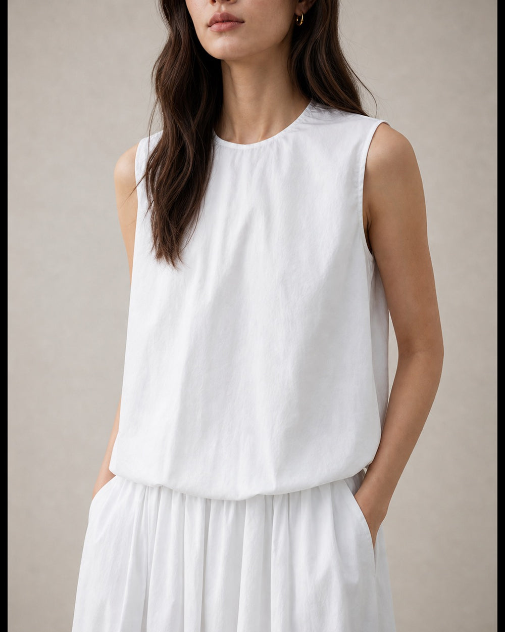 Cotton Jersey Tank Top