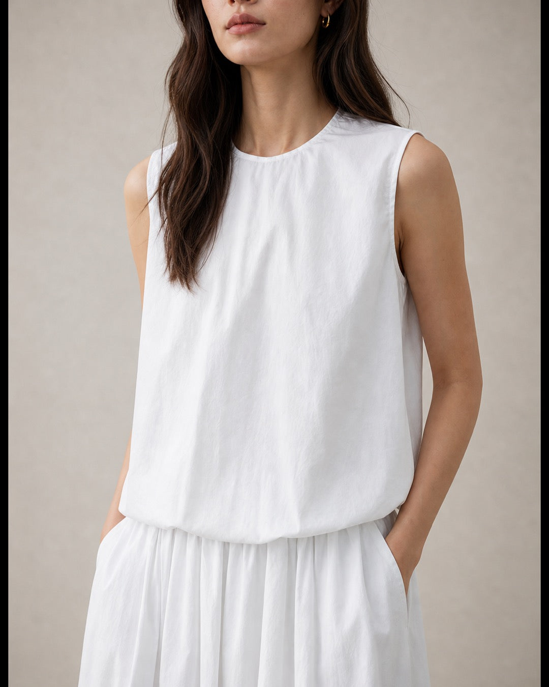Cotton Jersey Tank Top