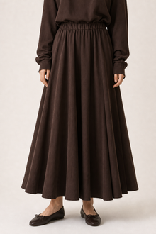 Pleated Circle Skirt