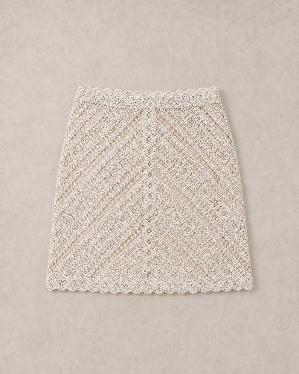 Crochet A-Line Skirt