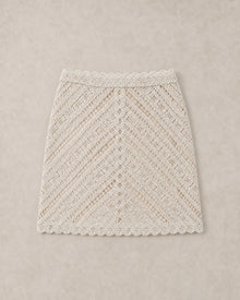Crochet A-Line Skirt