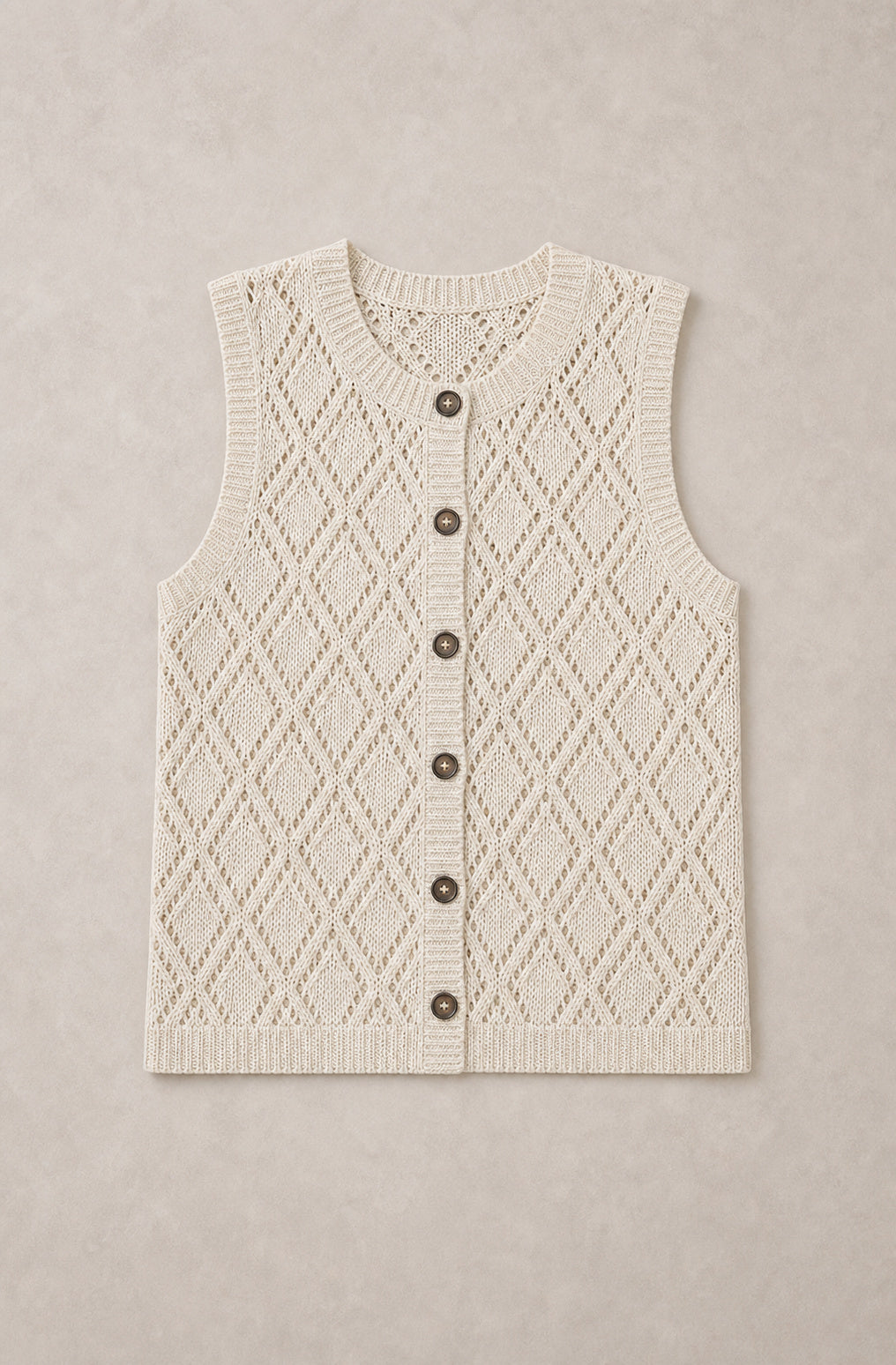 Openwork Knit Tank