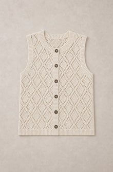 Openwork Knit Tank