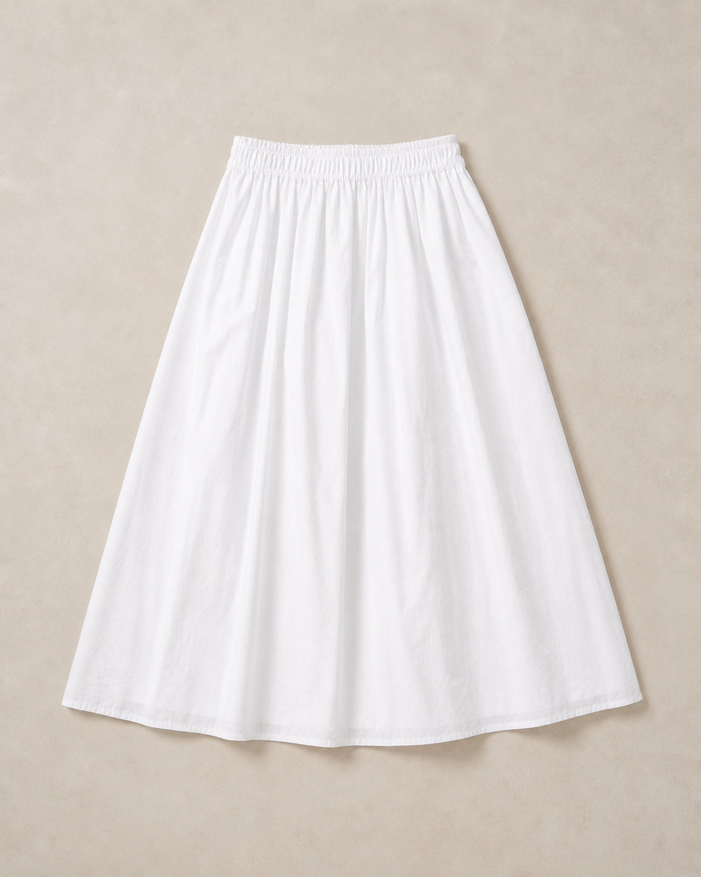 Cotton A-Line Maxi Skirt - product view 1