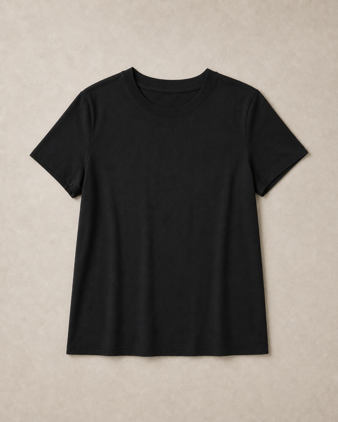 Ultra-Light Pima Cotton Round-Neck Tee