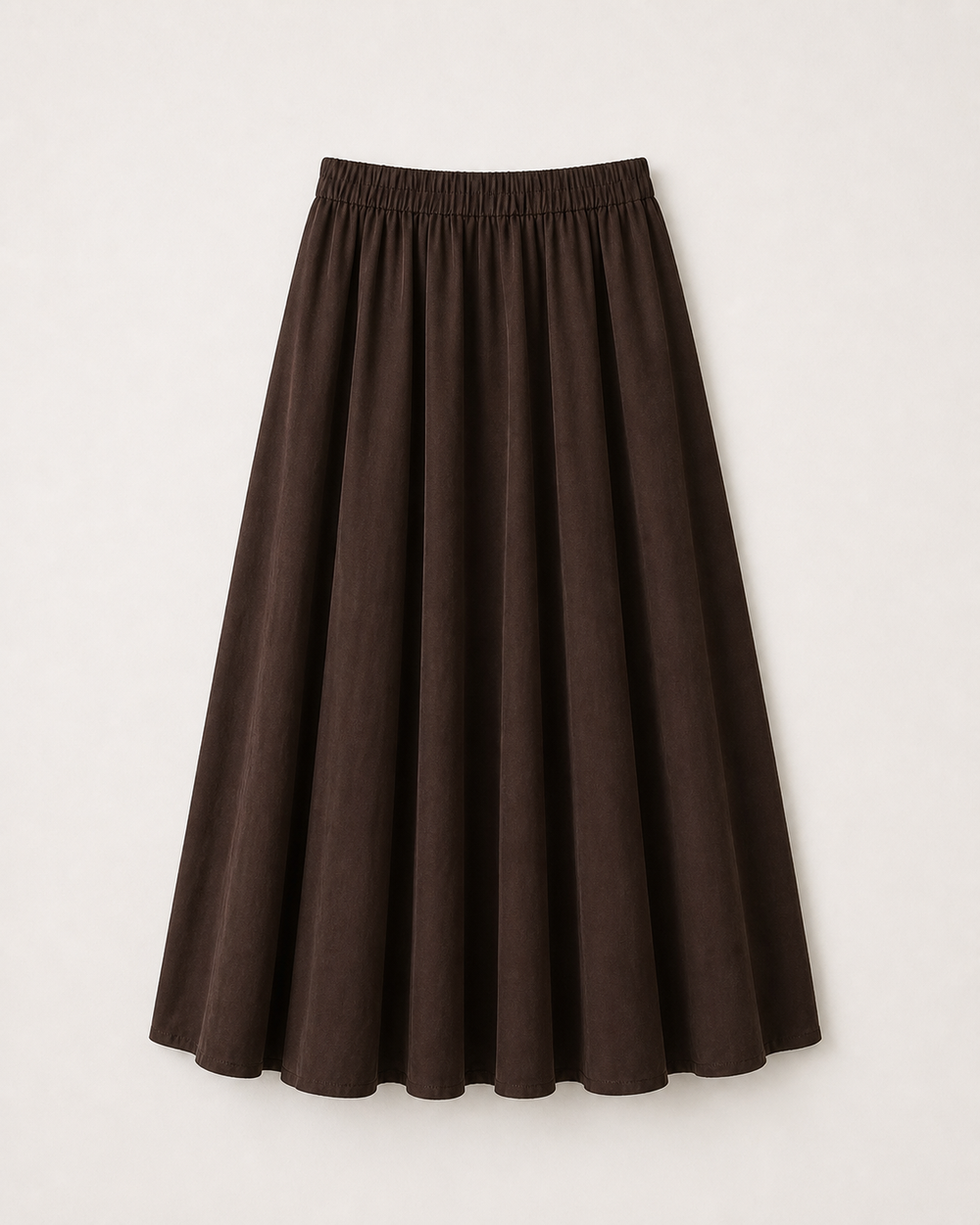Pleated Circle Skirt
