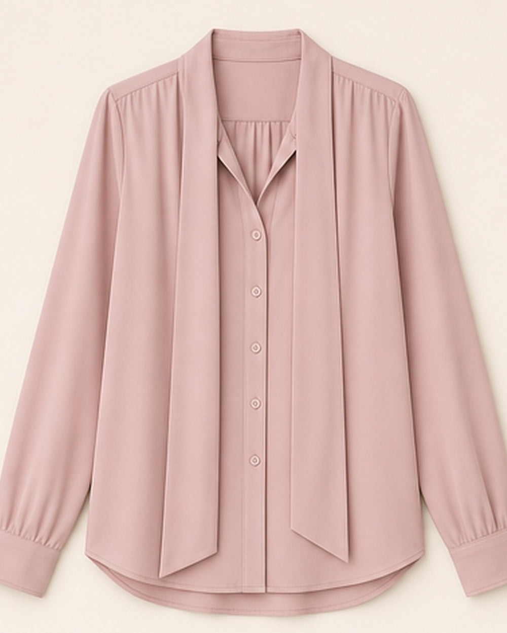 Reversible Bow-Tie Blouse