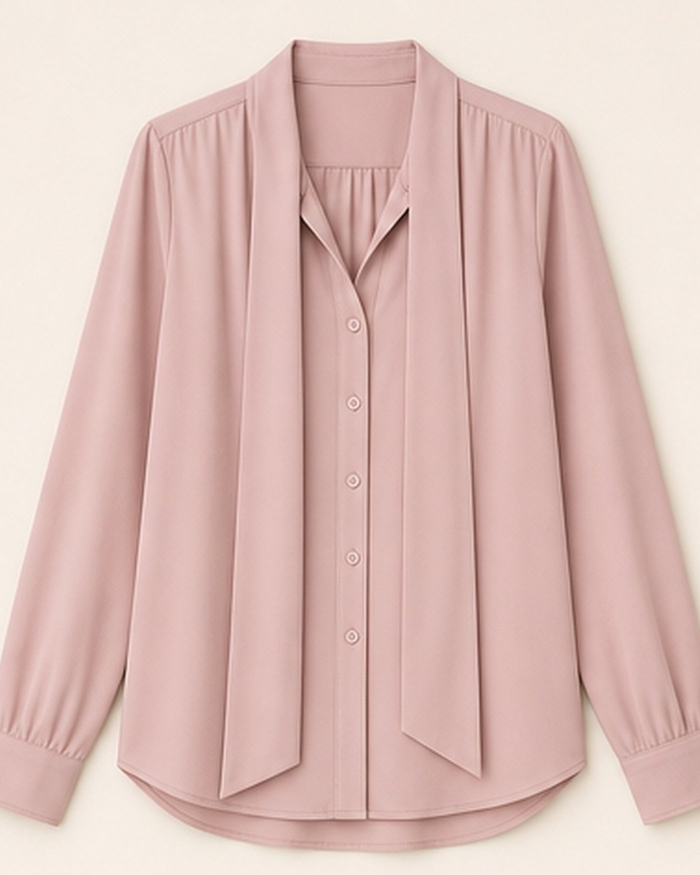 Reversible Bow-Tie Blouse