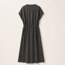Cowl-Neck Silk-Blend Dress
