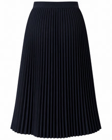Pleated Lustrous Mini Skirt