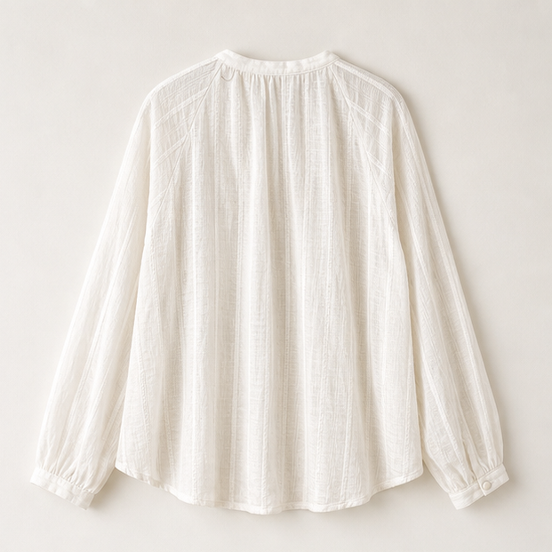 Fringed Jacquard Shirt