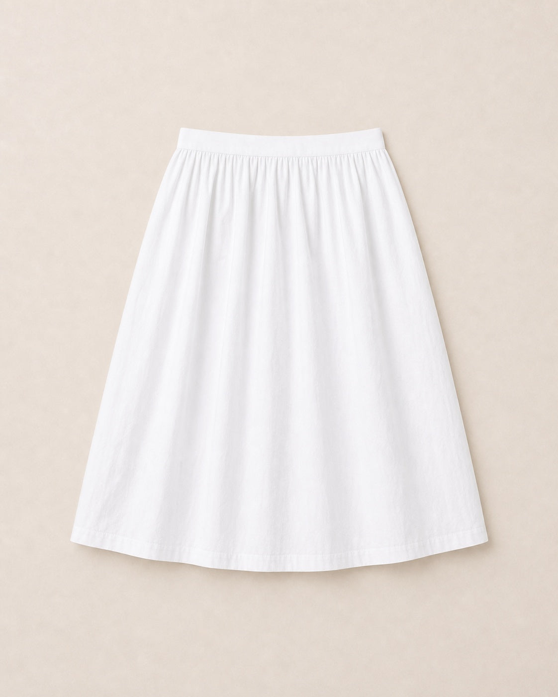 Cool White Puff Ballet Skirt