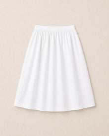 Cool White Puff Ballet Skirt