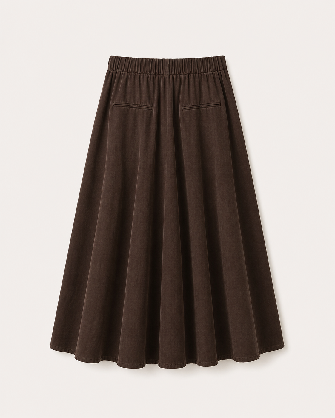 Pleated Circle Skirt