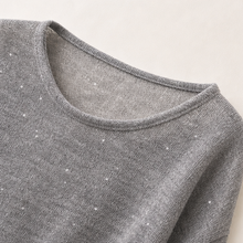 Tie-Waist Wool Knit Sweater