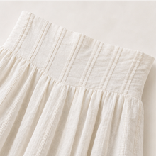 Jacquard Pleated Midi Skirt