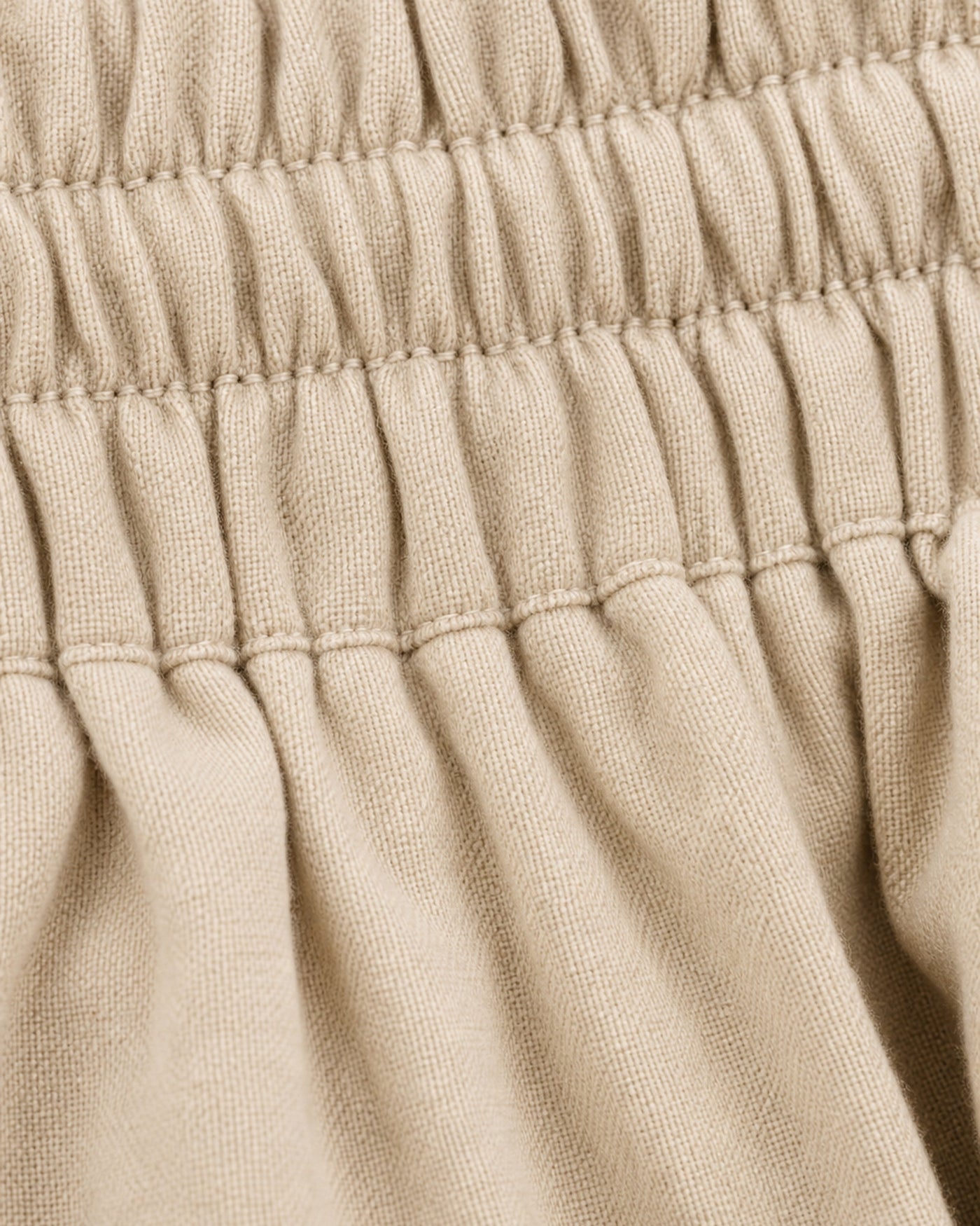 Pure Linen Wide-Leg Trousers