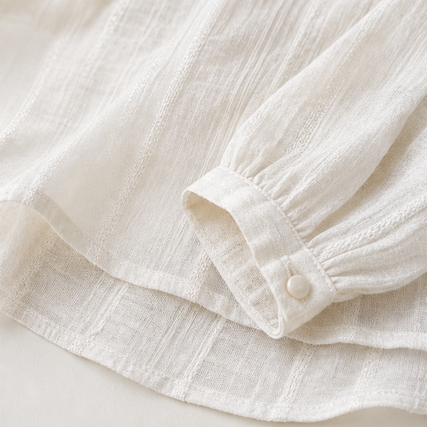 Fringed Jacquard Shirt