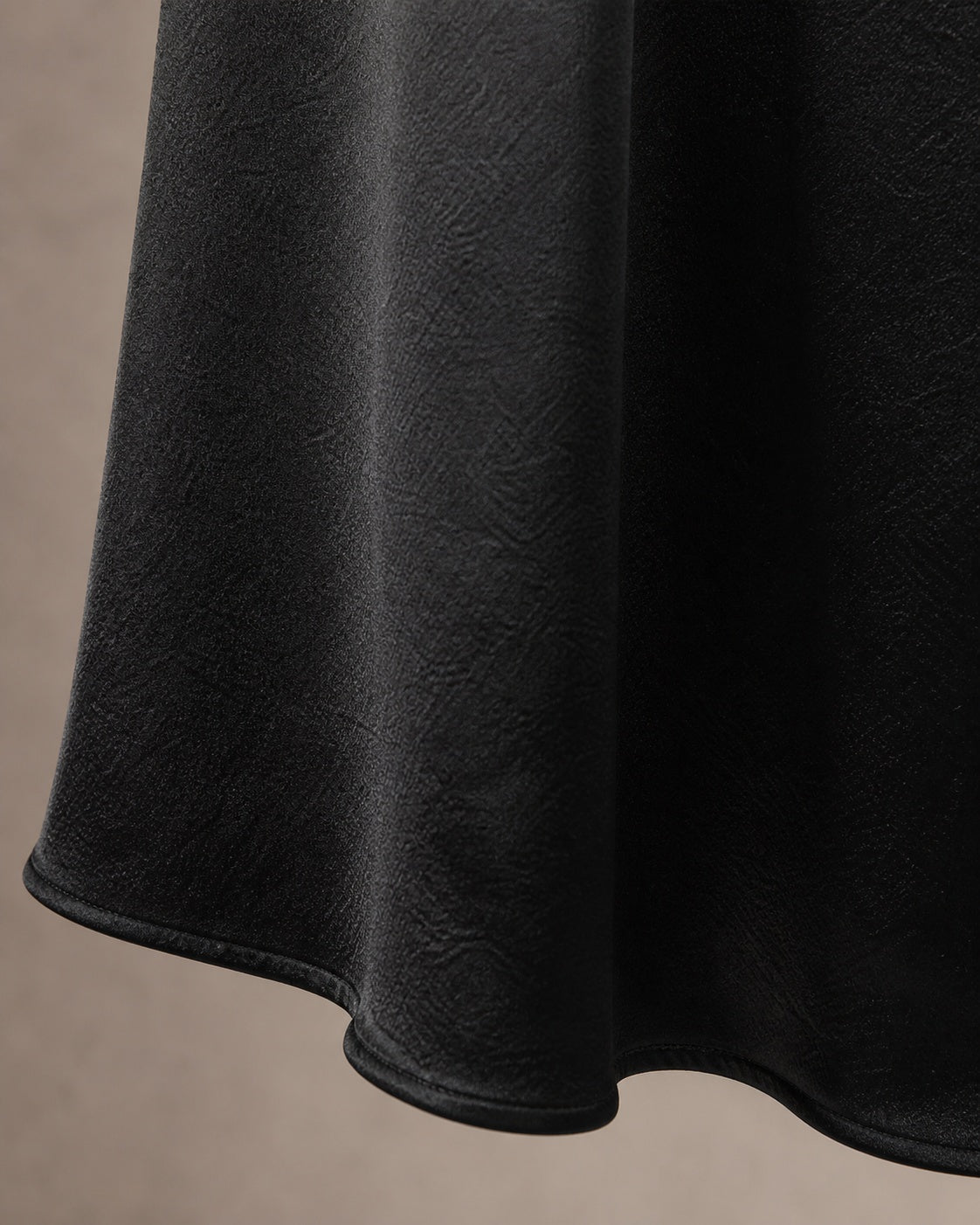 Cupro Tie-Waist Midi Skirt