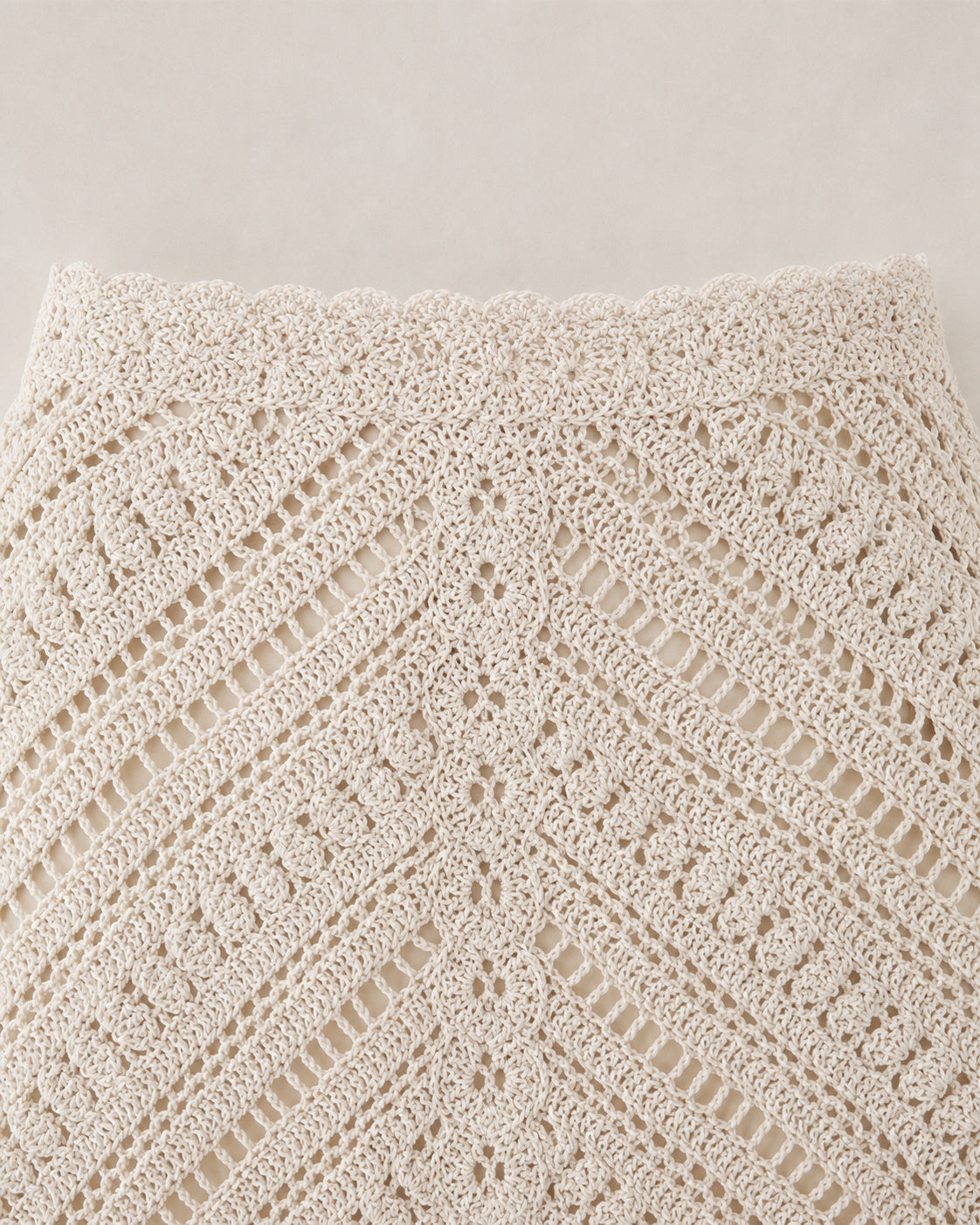 Crochet A-Line Skirt