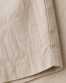 Pleated Linen Shorts