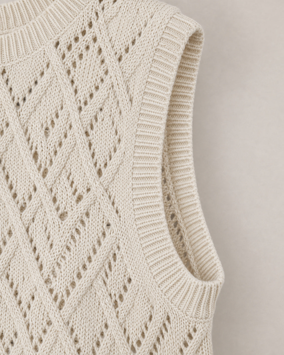 Openwork Knit Tank