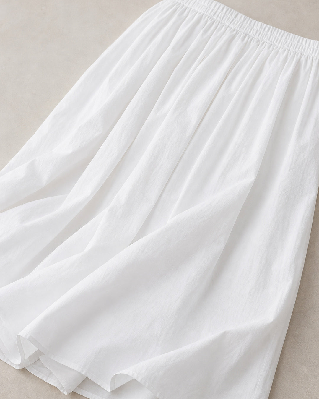 Cotton A-Line Maxi Skirt - product view 9