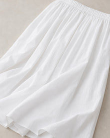 Cotton A-Line Maxi Skirt - product view 9