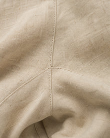 Pleated Linen Shorts
