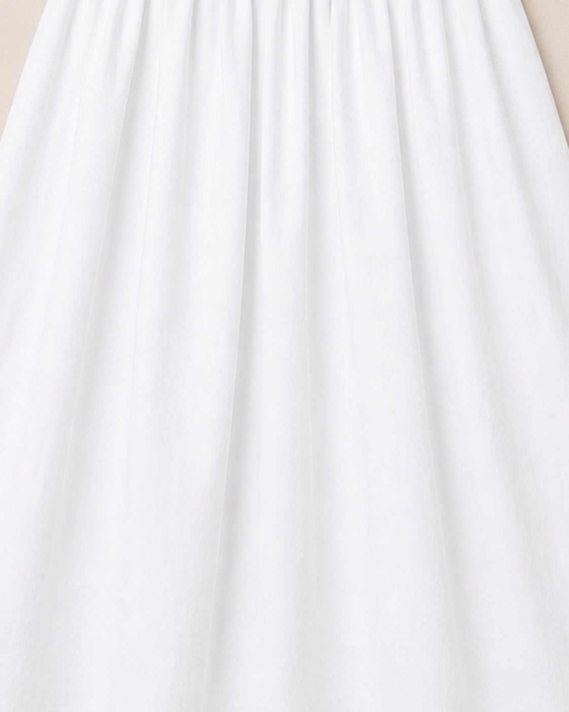 Cool White Puff Ballet Skirt
