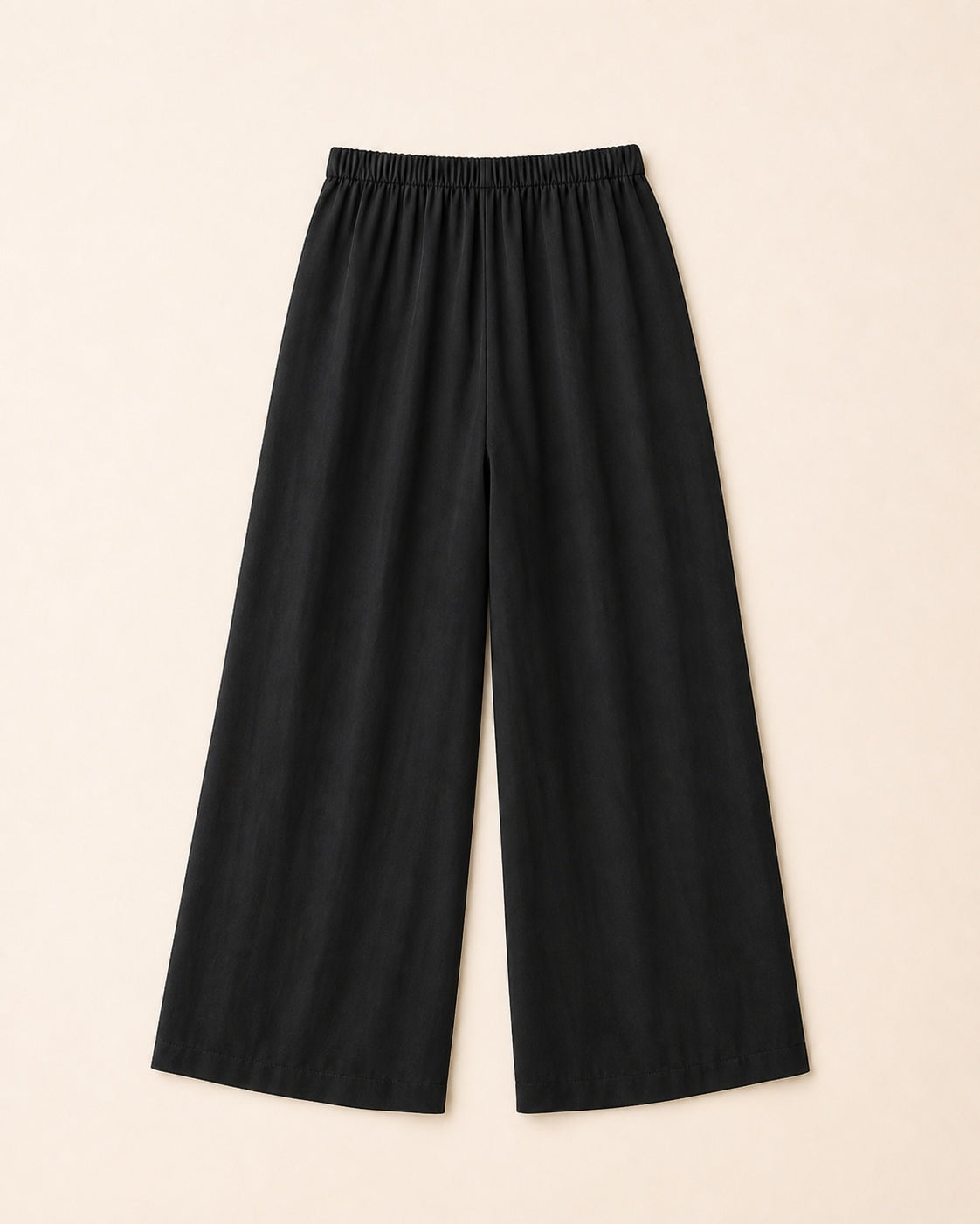 Cupro Wide-Leg Air Trousers